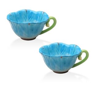 Grace's teaware blue blossom coffee cup